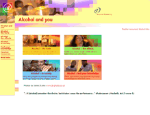 Tablet Screenshot of alcoholandyou.org.uk